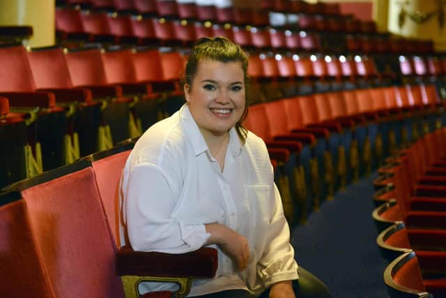 Katie says it's incredible to perform in her home city in a major leading role