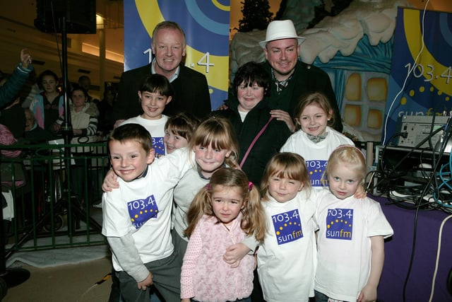 Dale and Les Dennis were the stars who joined locals to switch on the Bridges Christmas lights in 2007.