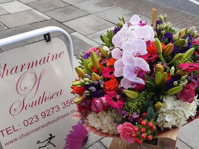 Kelly Jordan and husband Paul are in their 14th year of business at Charmaine Florist, Southsea, on 168 Albert Road, Southsea.
Kelly has more than 30 years’ experience as a florist and her shop offers a wide range of flowers and plants for collection or delivery, with three drivers that help with this service.
Their highly-skilled florists choose the best flowers for bouquets and fresh flowers are delivered daily.
They are open Monday and Tuesday 9am-5pm, Wednesday, Thursday and Friday 8.30am-5pm and Saturday 9am-4pm.