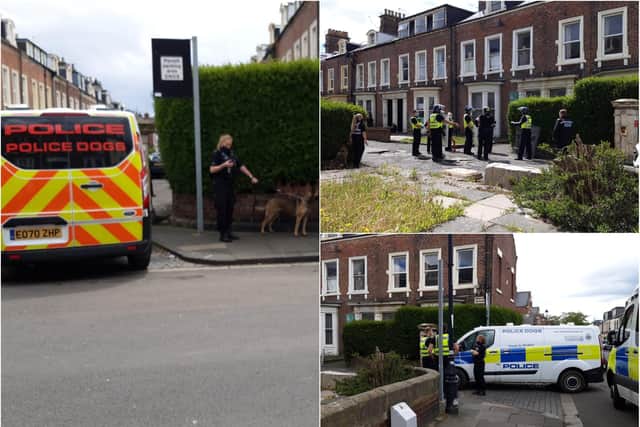 Police were called to Argyle Square on Monday afternoon (May 24).