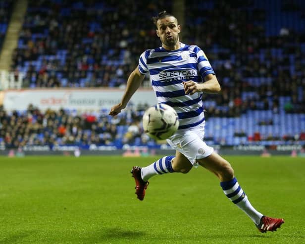 Andy Carroll playing for Reading. (Photo by Alex Morton/Getty Images)