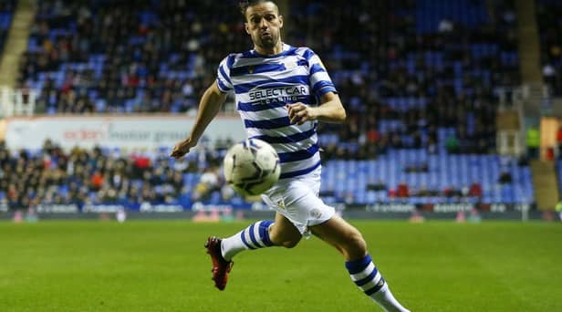 Andy Carroll playing for Reading. (Photo by Alex Morton/Getty Images)