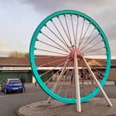 The previous pit wheel has now been removed and will be relocated to Silksworth, where it served the colliery between 1868 and 1971.