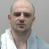 George Farrell has been jailed for harassing his former partner after he was released from jail.