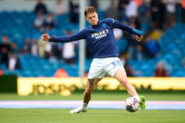 Sunderland signed defender Leo Hjelde from Leeds United in January. (Photo by Alex Caparros/Getty Images)