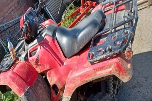 Nine quad bikes have been recovered