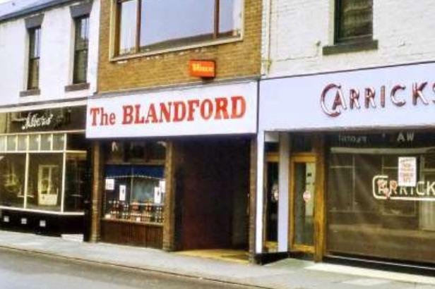 Join us in Blandford Street in 1967. Was this where you would have spent a New Year's Eve in times gone by? Photo; Ron Lawson.