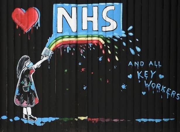 Tuesday, July 5 marks the 74th birthday of the NHS. Picture: Oli Scarff/AFP via Getty Images.
