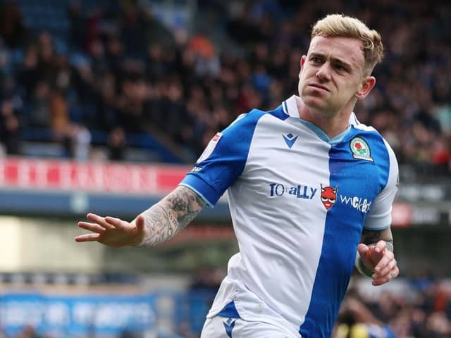 Sammie Szmodics playing for Blackburn Rovers. (Photo by Gary Oakley/Getty Images)