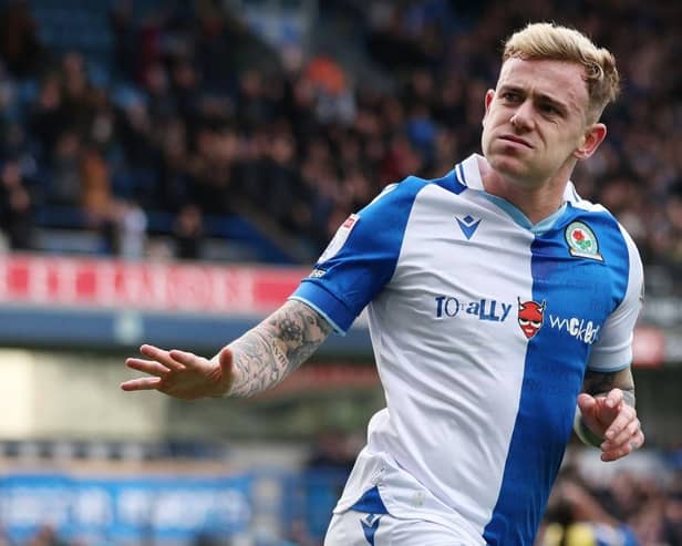 Sammie Szmodics playing for Blackburn Rovers. (Photo by Gary Oakley/Getty Images)