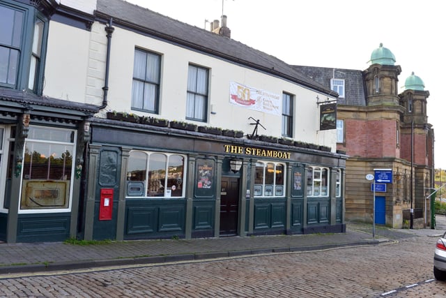 'The only pub in the North East to be awarded a Golden Award as part of CAMRA’s 50th celebrations, the Steamboat is full of character', says the guide, which highlights its '10 handpulls serving real ale from seven handpulls and boxed cider from three'