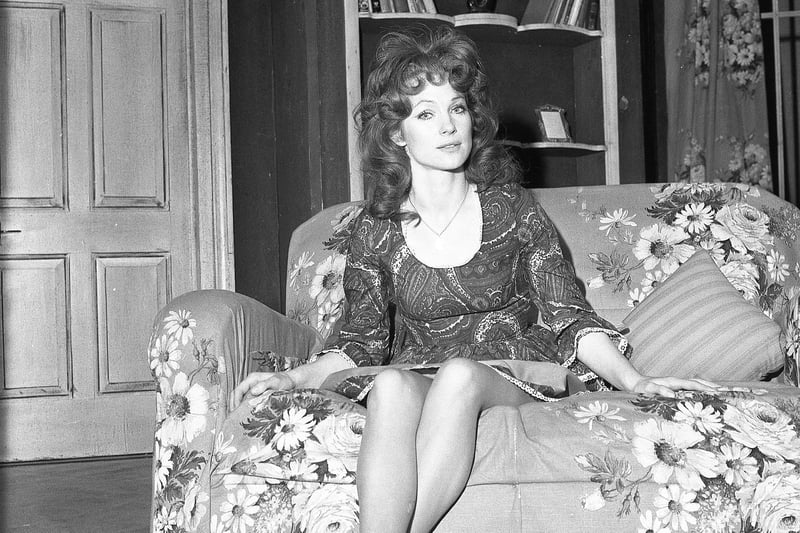 Shirley Ann Field was appearing in an Agatha Christie play at Sunderland Empire in 1970.