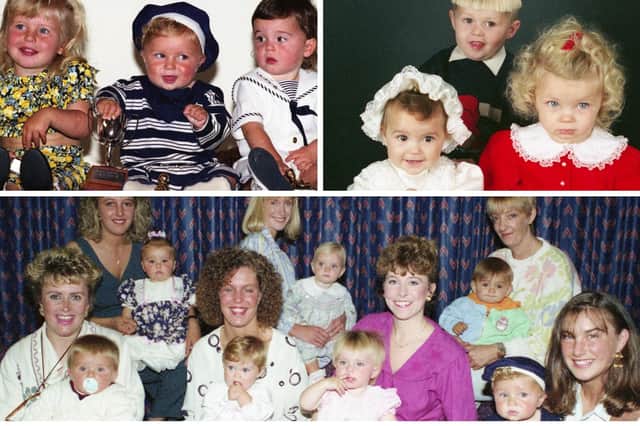 Lots of smiling little ones but can you recognise them?