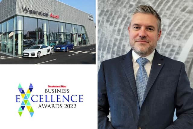 Lookers Wearside Audi is sponsoring the Sunderland Business Excellence Awards.