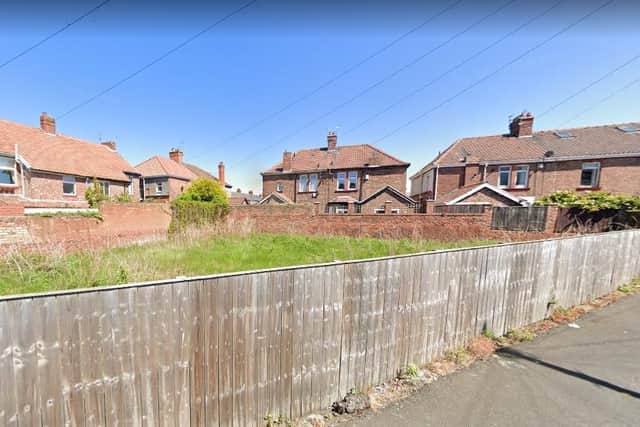 Site of proposed bungalow which has been refused for a second time by Sunderland City Council.