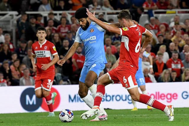 Sunderland were beaten away at Middlesbrough.