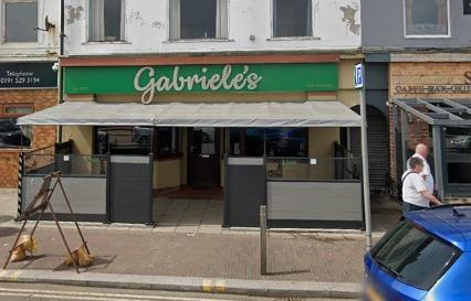Gabriele's on Seaburn's coastline has a 4.6 rating from 338 Google reviews.