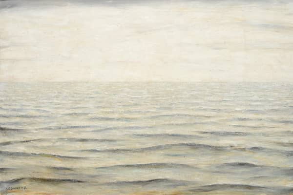 LS Lowry's The North Sea, inspired by his regular visits to Sunderland, has sold for more than £1m at auction.