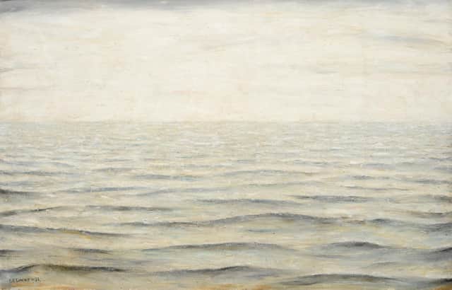 LS Lowry's The North Sea, inspired by his regular visits to Sunderland, has sold for more than £1m at auction.