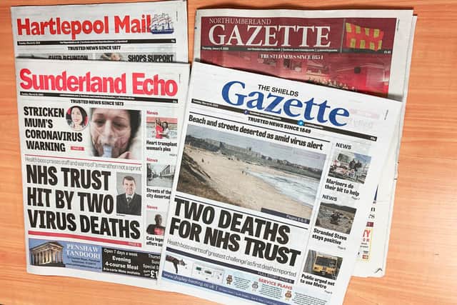 Our JPIMedia titles in the North East are trusted news brands and continue to provide a vital service to the communities they serve.