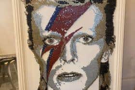 The artwork is set to go on display at the Hard Rock Cafe.