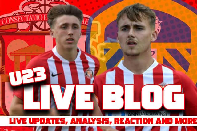 Live updates from Sunderland U23 v Leeds United U23