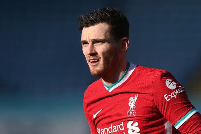 Robertson, a Scotland international, has played every minute of Liverpool’s Premier League campaign this term.