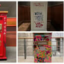 Jubilee post boxes created by Sunderland pupils and local artists