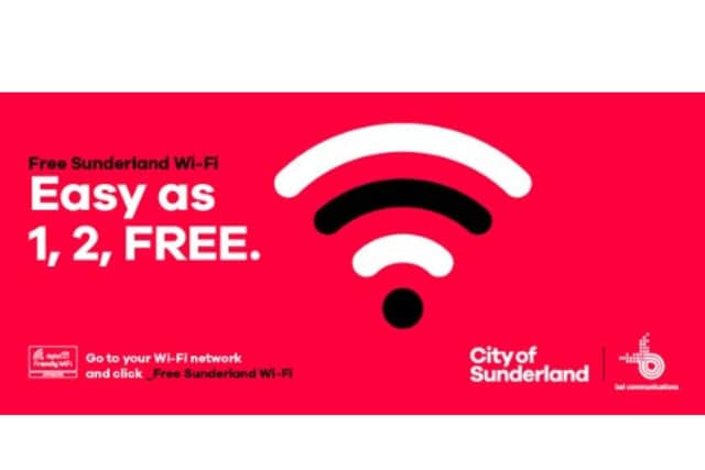 Free public Wi-Fi in Sunderland is certified by Friendly Wi-Fi, the safe certification standard for public Wi-Fi