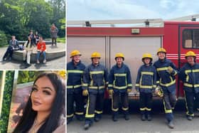 Meg Baines, 22, from Ryhope, in Sunderland, has thanked Tyne and Wear Fire and Rescue Service for helping her turn her life around.
