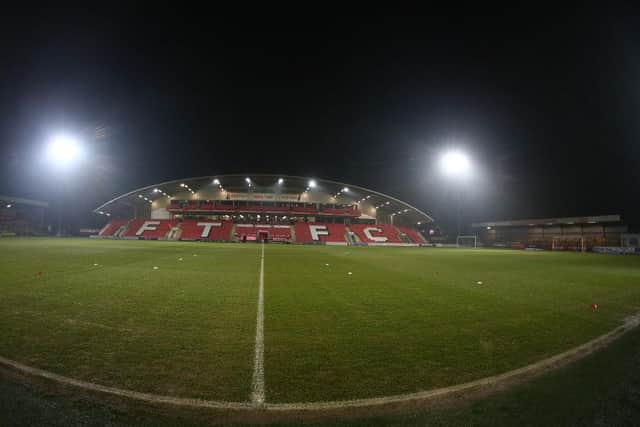 Fleetwood Town are one of two clubs under a transfer embargo