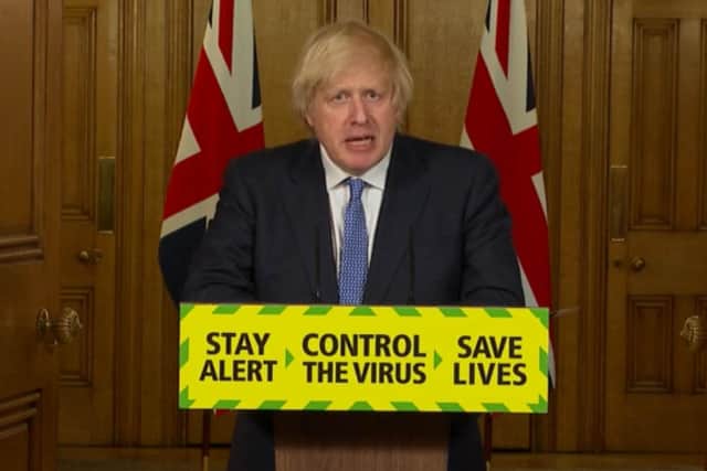 Prime Minister Boris Johnson has urged the public to act responsibly when lockdown restrictions are lifted on Saturday.