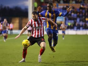 Bailey Wright playing for Sunderland earlier this season before moving on loan to Rotherham.