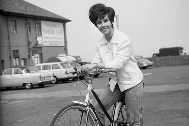 Helen Shapiro at Seaburn in the early 1960s.