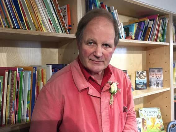 War Horse writer Michael Morpurgo at the launch of a major exhibition of his work in Newcastle, where he said the dreadful losses of the Battle of the Somme are a reminder of what can go wrong in a divided Europe. Picture by PA.