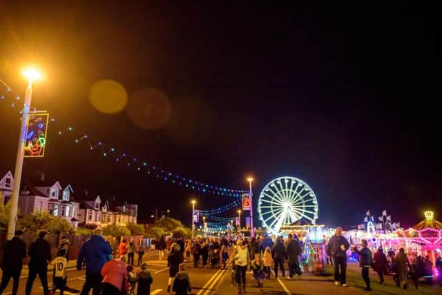 The Illuminations light up the seafront