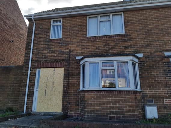 A home in High Street, Easington Lane, was raided on Tuesday.