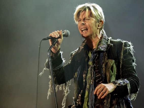 David Bowie, who will be remembered at this year's Q Awards as his Blackstar record is nominated for Best Album. Picture: Press Association.
