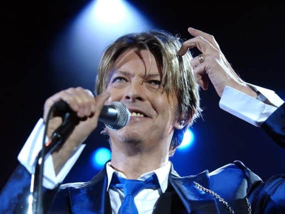 David Bowie. Picture: Press Association.