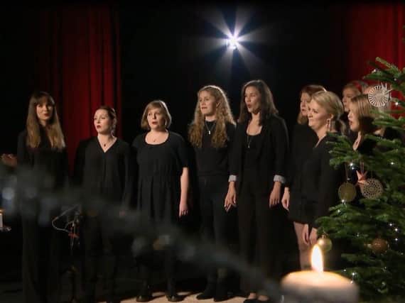 A ladies' choir has interpreted songs from ActionAids successful album All I Want for Christmas Is a Goat.