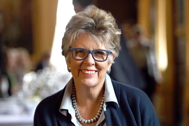 TV cook Prue Leith claims 'inedible' hospital food is affecting patients' recovery. Pic: PA.