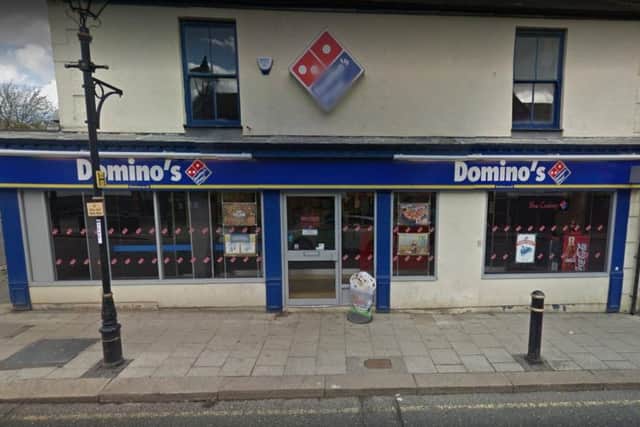 Domino's Pizza in Newbottle Street, Houghton. Copyright Google Maps.