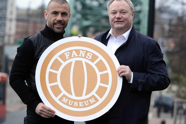 Kevin Phillips with Michael Ganley.