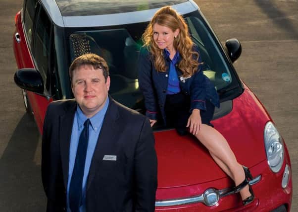 Car Share stars John, played by Peter Kay, and Kayleigh, played by Sian Gibson.