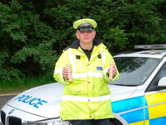 Acting Inspector Harry Simpson from the Cleveland and Durham Operations Unit.