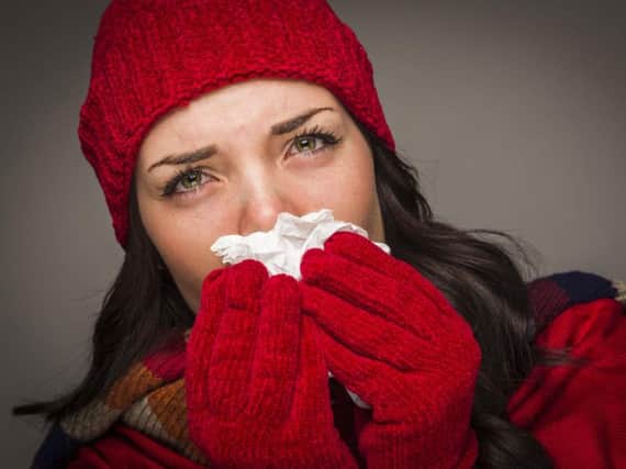 Many people suffer from winter allergies.