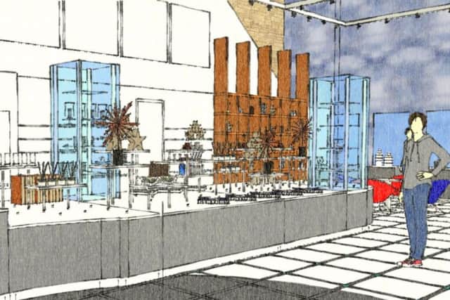 How the new shop at Sunderland Museum, Library and Winter Gardens will look.