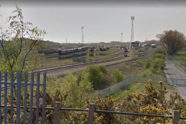 Two boys were injured, one of them seriously, after trespassing at the Tyne Yard. Pic: Google Maps.