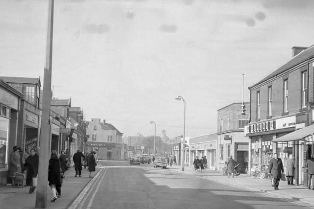 People were out and about and bumping into friends and neighbours in Sea Road, Fulwell, pictured here in 1967.