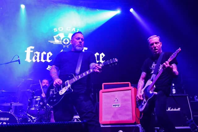 Californian punk band Face To Face showed with their support slot on the Fireball - Fuelling The Fire tour why they have fans all over the world.